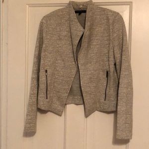 Banana Republic Bolero Tweed Moto Jacket